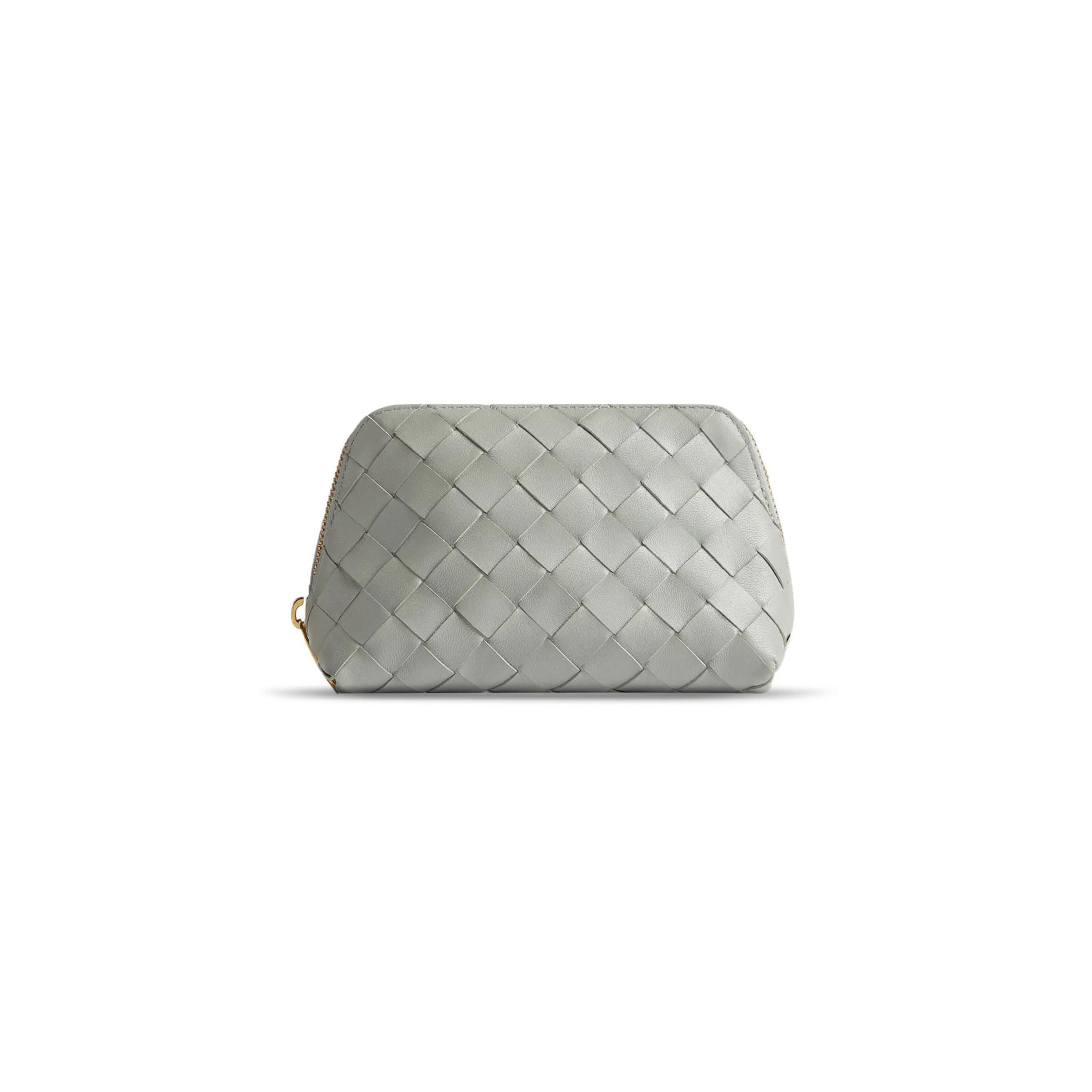 BOTTEGA VENETA INTRECCIATO SMALL BEAUTY POUCH 764044VCPP01556 (16.5*10.5*9cm)